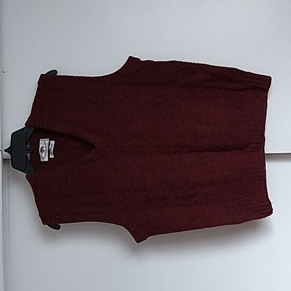 Vtg 80s Pebble Beach sweater vest.szL